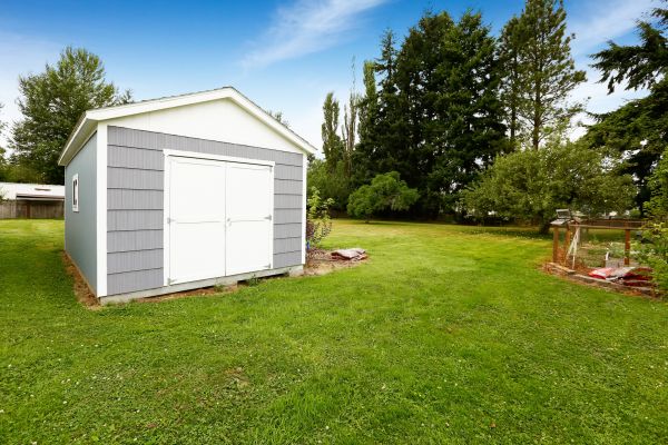 Storage Shed Assembly in Fairfield