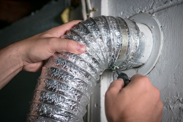 Dryer Duct Replacement in Fairfield